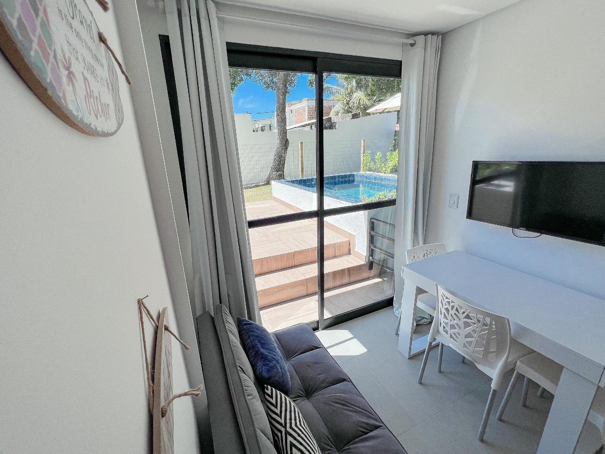 Апартаменты Flat Abril - Maracaipe Порту-де-Галиньяш Экстерьер фото