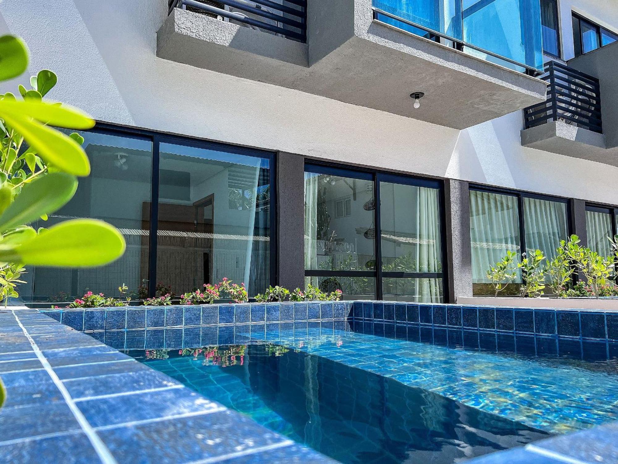 Апартаменты Flat Abril - Maracaipe Порту-де-Галиньяш Экстерьер фото